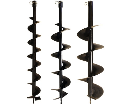 Atika grondboorset inclusief boorkoppen 100, 150, 200 mm