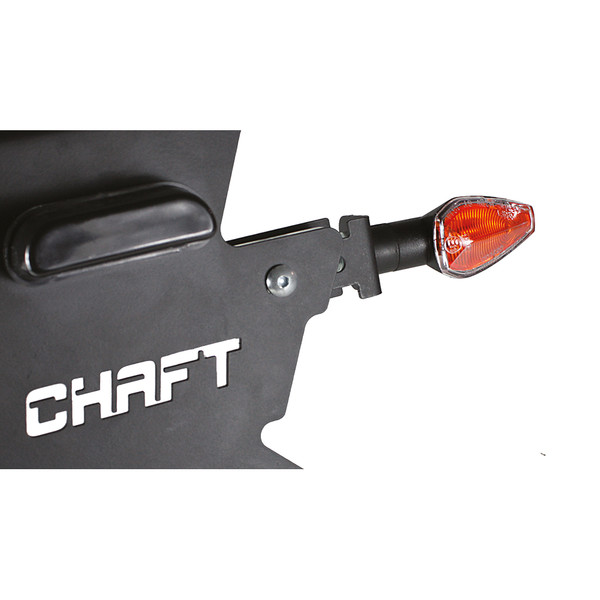 Chaft - Clignotants à Ampoules Ghost Noir / Orange