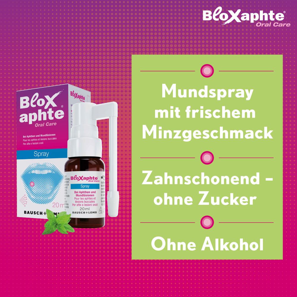 BloXaphte® Oral Care Mundspray