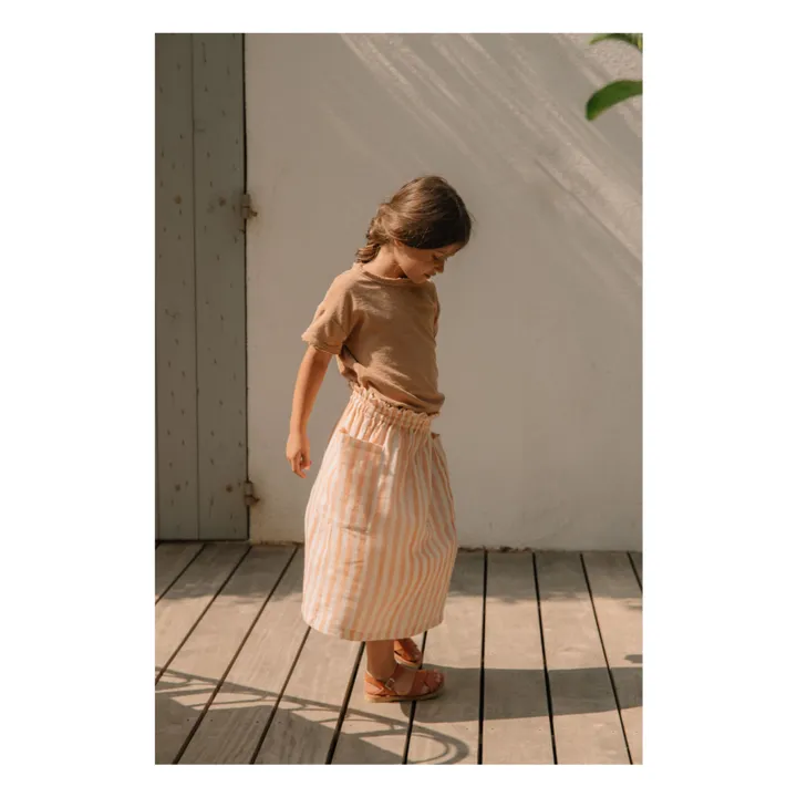 Studio Bohème T-shirt Essential Eponge | Terracotta
