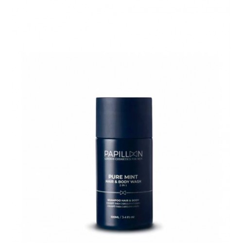 Papillon Pure Mint Hair & Body Wash 100ml