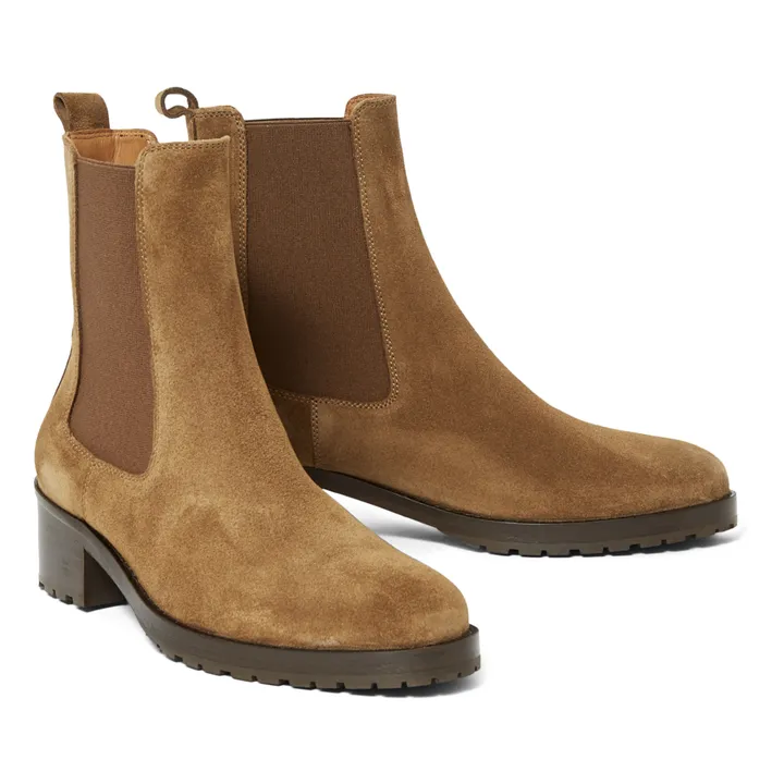 Anthology Paris Chelsea 7456 Daim | Tabac