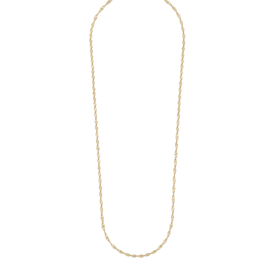 Snö Of Sweden Lisbon Necklace Plain Gold 45cm