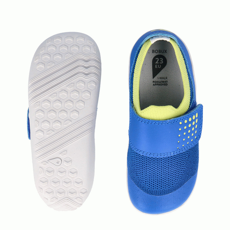 Bobux Bobux Dimension III Blue Sunny Lime