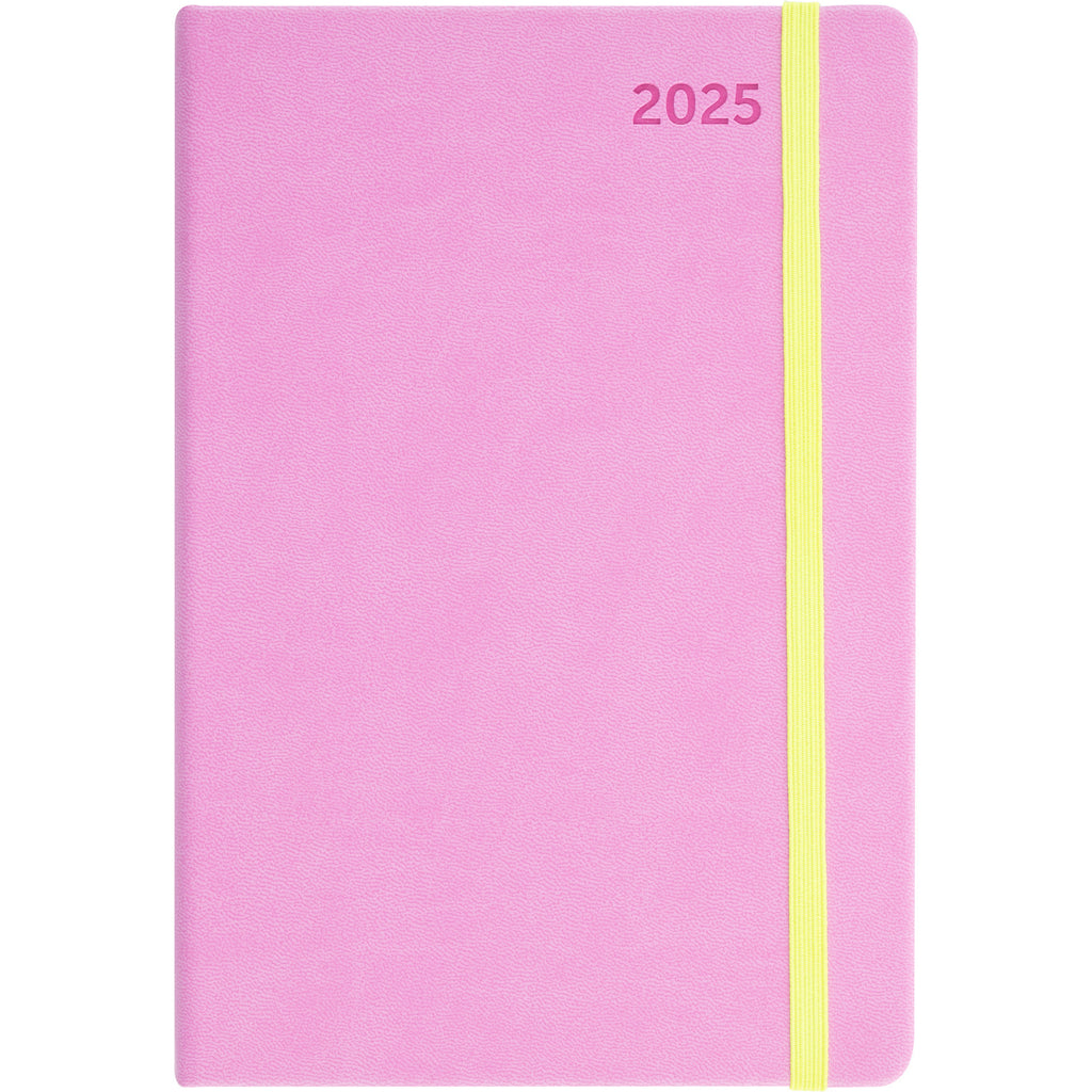Agenda A5 2025 Pastel com Elástico Note!