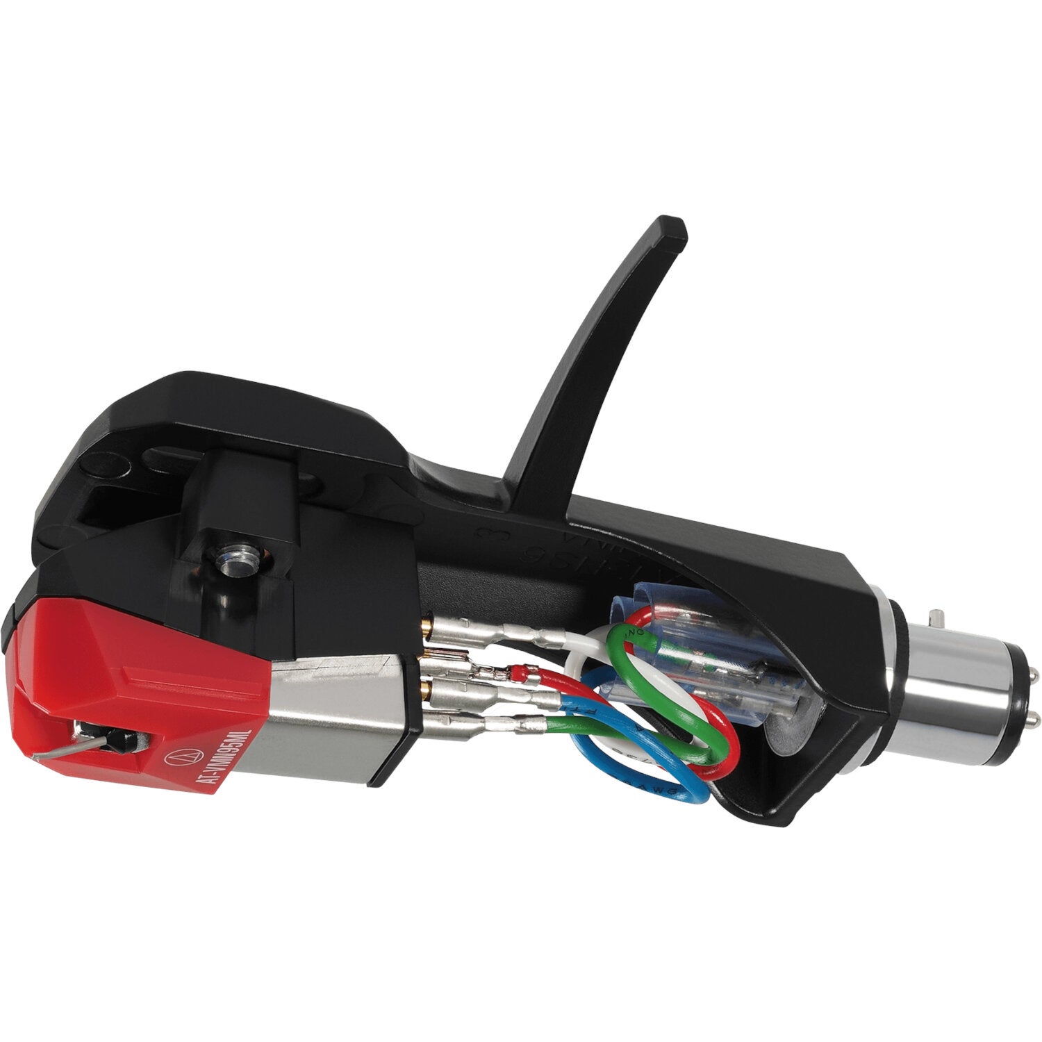 Audio Technica AT-VM95ML/H MM cartridge gemonteerd op headshell, MicroLine naald