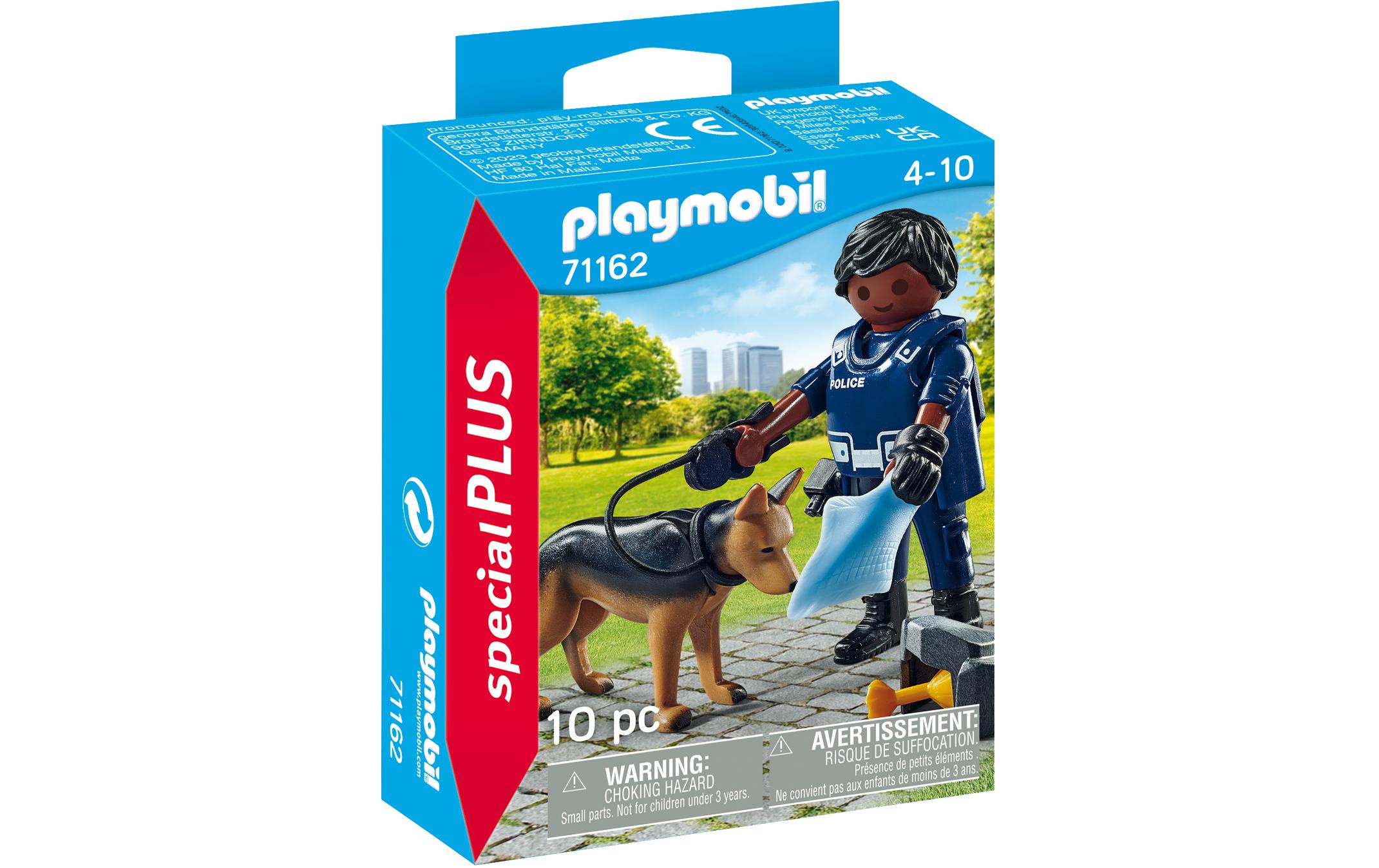 Special+ Polizist mit Spürhund 71162Kleines Spielset