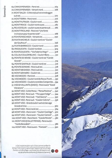 VERSANTE SUD - SKI DE PENTE RAIDE DANS LA REGION DE CONI