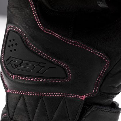 Gants RST S1 LADY - Noir / Rose