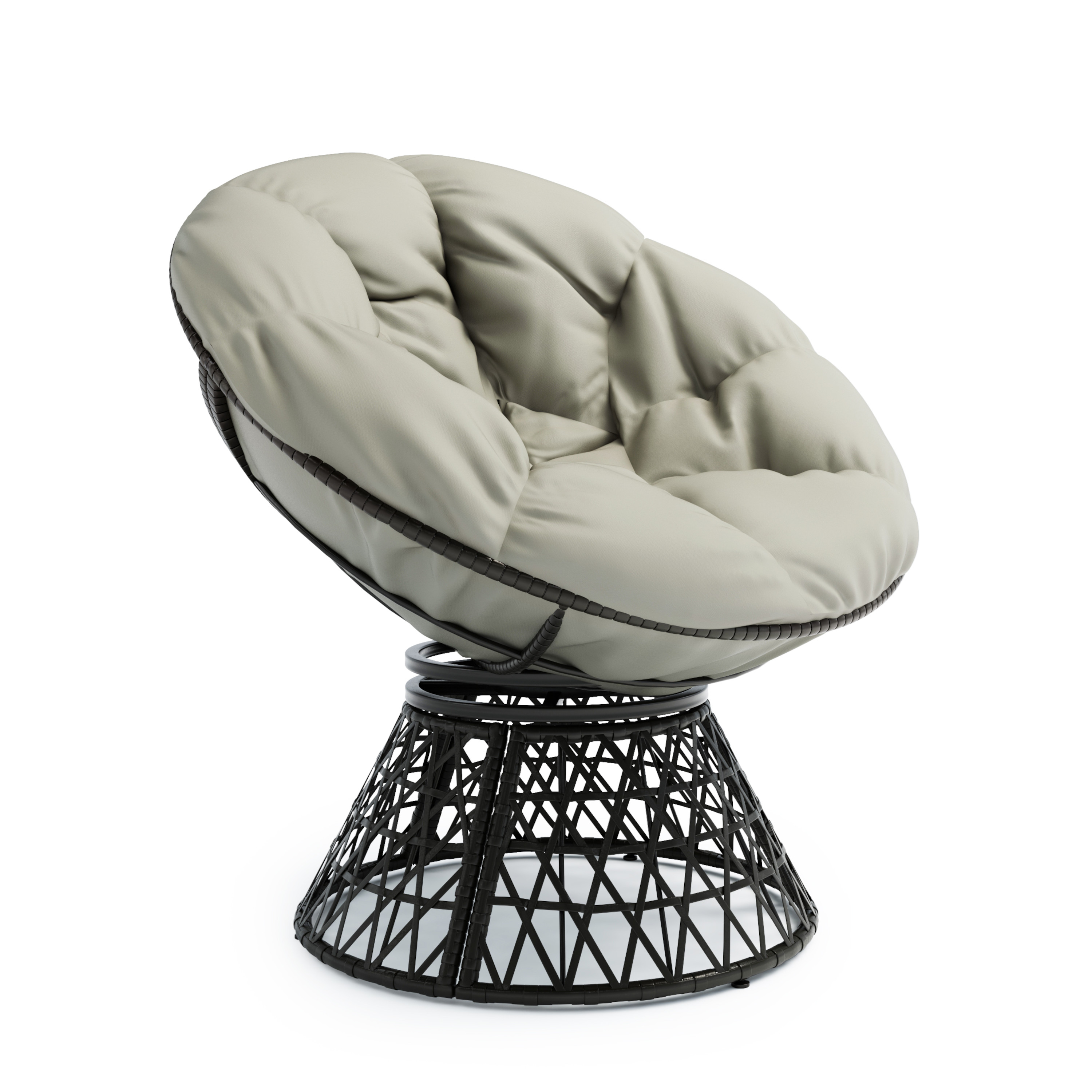 Loungesessel drehbar FOLKER grau