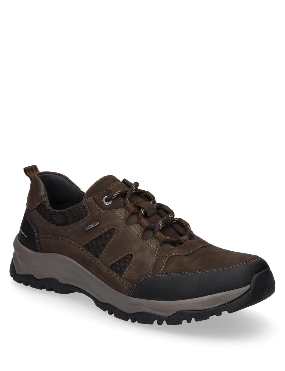 Halbschuh Leroy 50, braun-kombi
