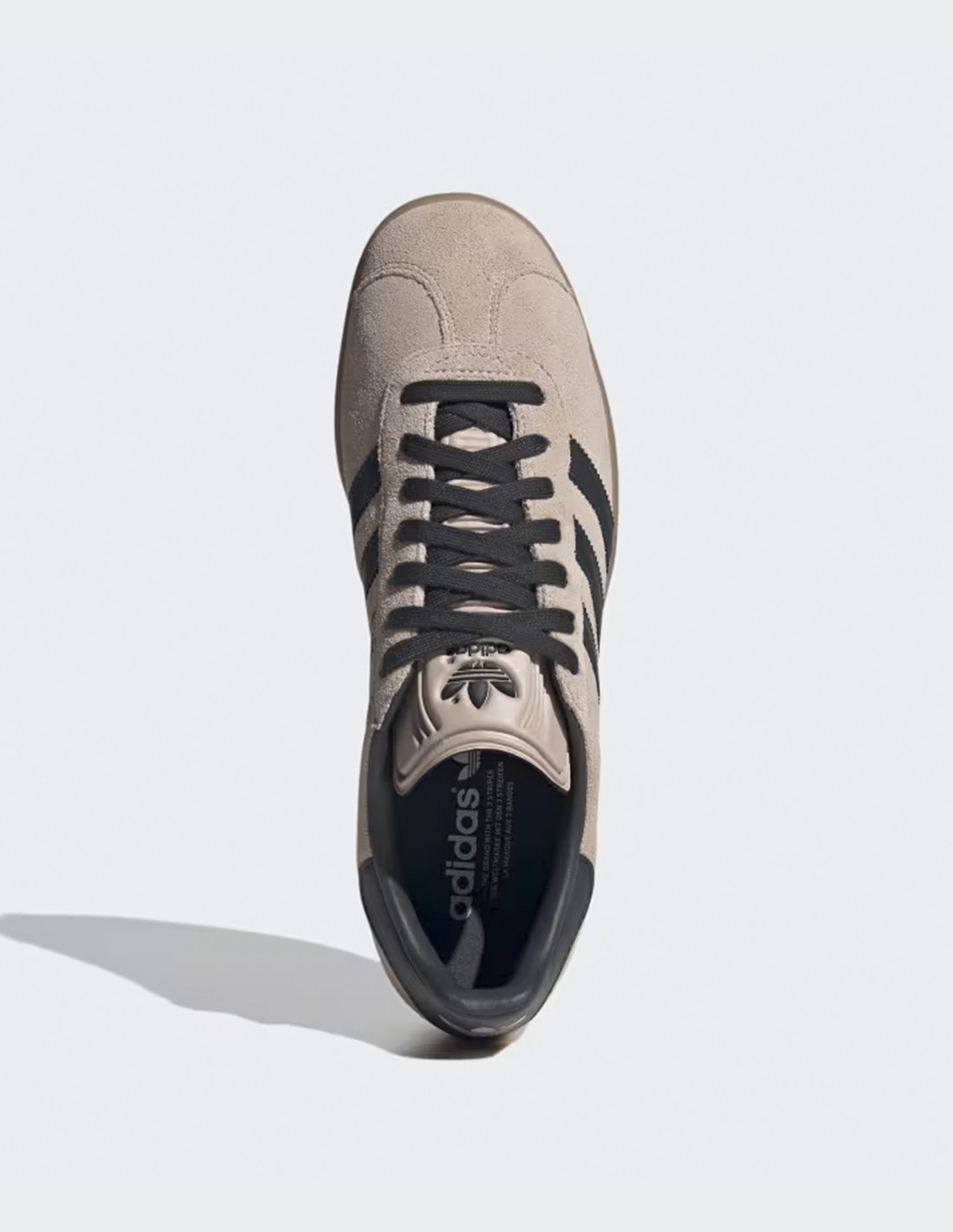 adidas Sneakers Mixte Gazelle Gris/Noir