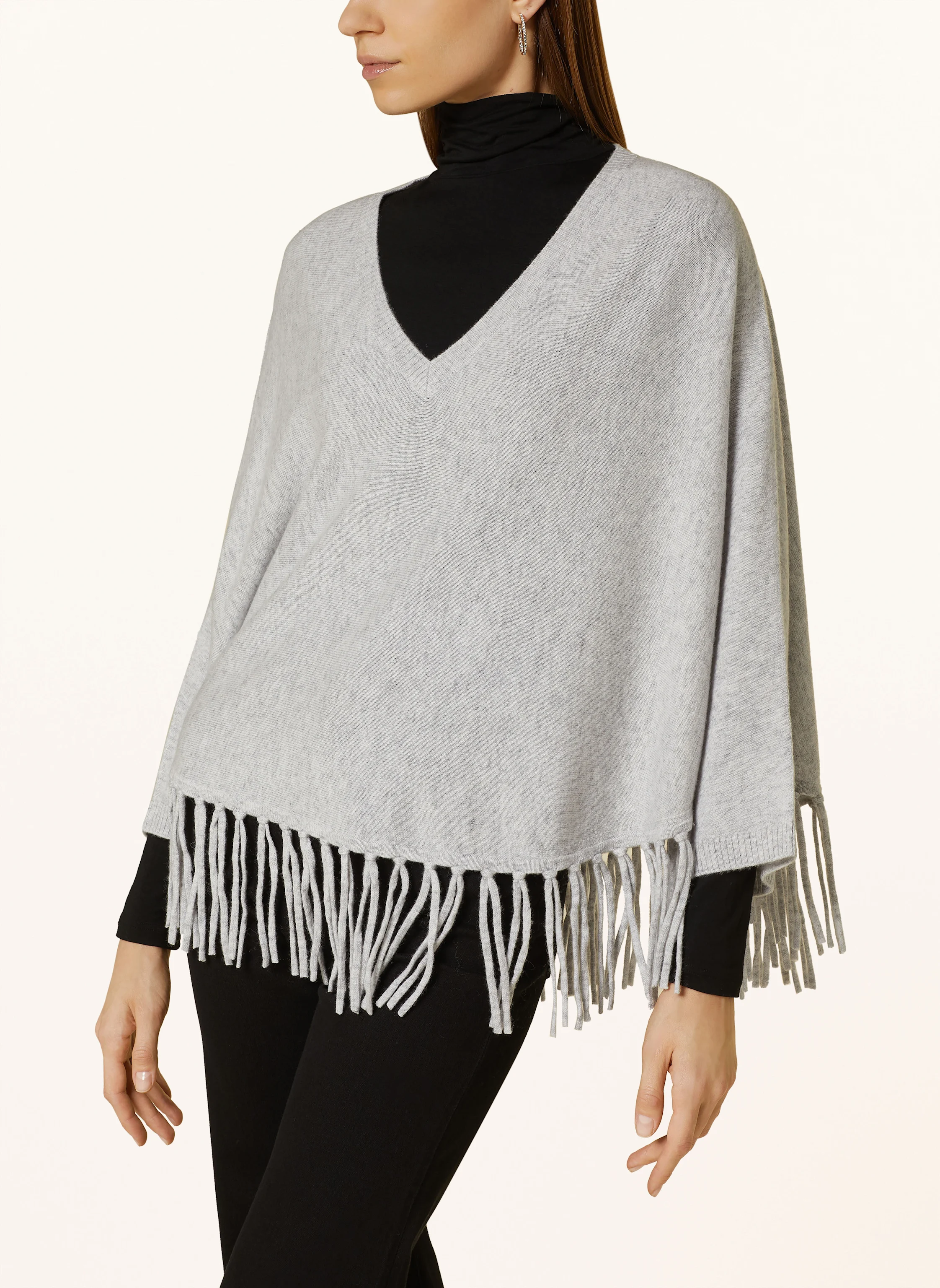 HERZEN'S ANGELEGENHEIT Poncho mit Cashmere