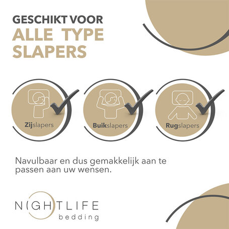 Hoofdkussen - Natural Wol