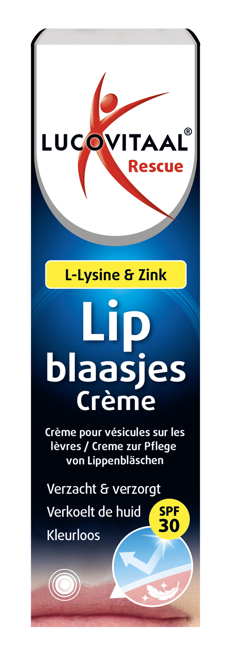 Lucovitaal Lipblaasjes Rescue Crème (7 ml)