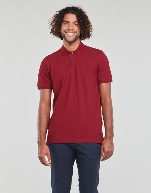 Selected - SLHAZE SS POLO - Bordeaux