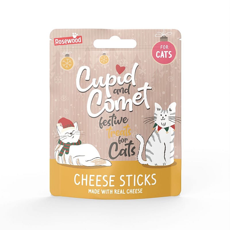 Cupid & Comet Kerstdiner Kerstsok Kat | 15165