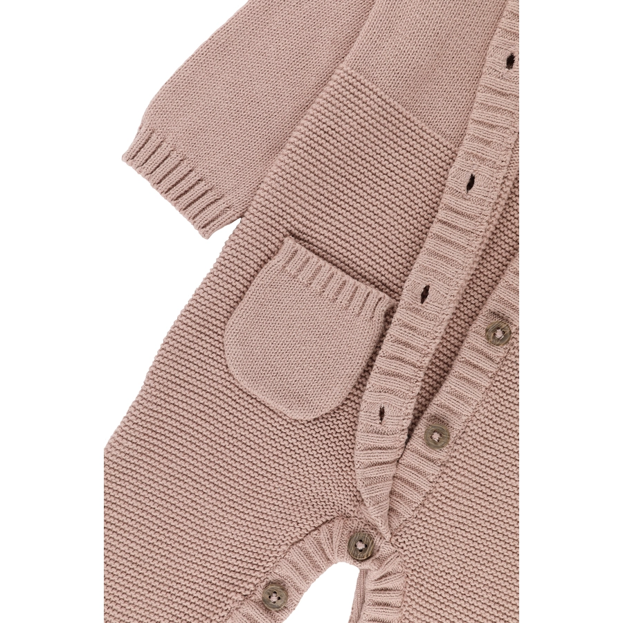 kindsgard Strickoverall strikka Grobstrick rosa