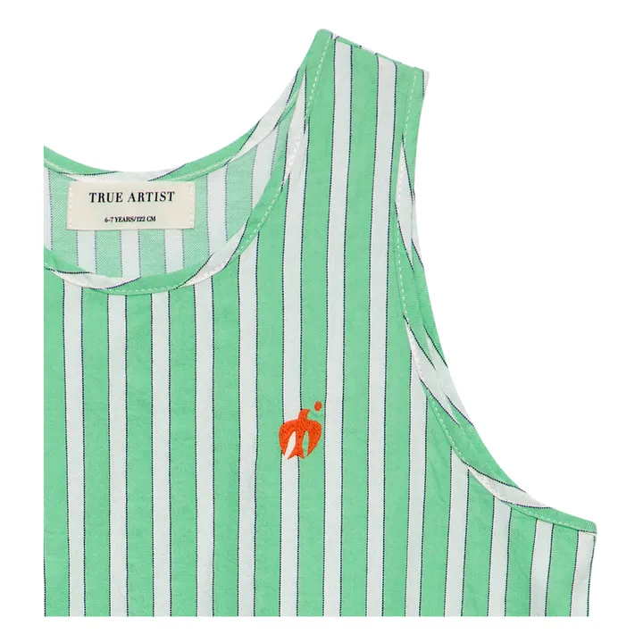 True Artist Robe n°12 Rayée | Vert