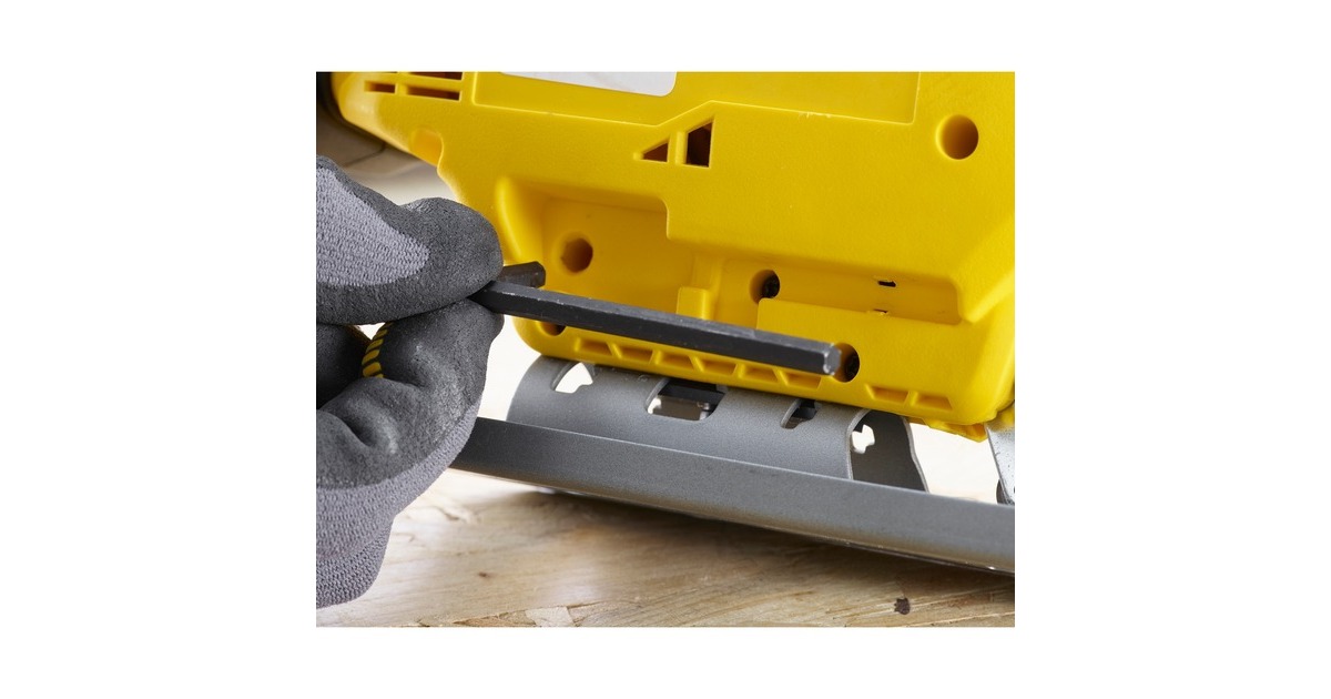 StanleyFATMAX V20 18V Decoupeerzaag  (Geel/zwart, Koffer, 2 accu's (2.0Ah) en oplader (4A) inbegrepen)