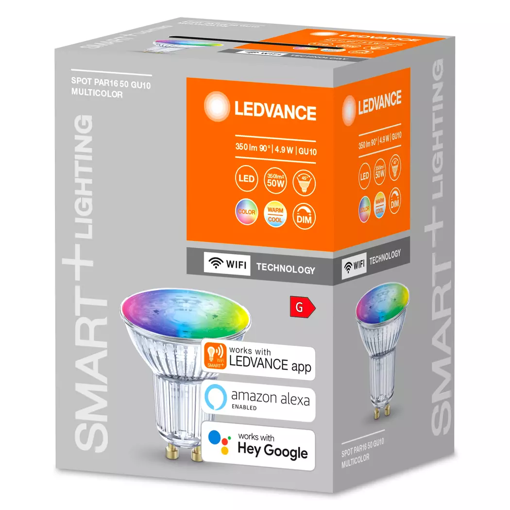 LED-Strahlerform GU10/4,9 Watt/Energie G