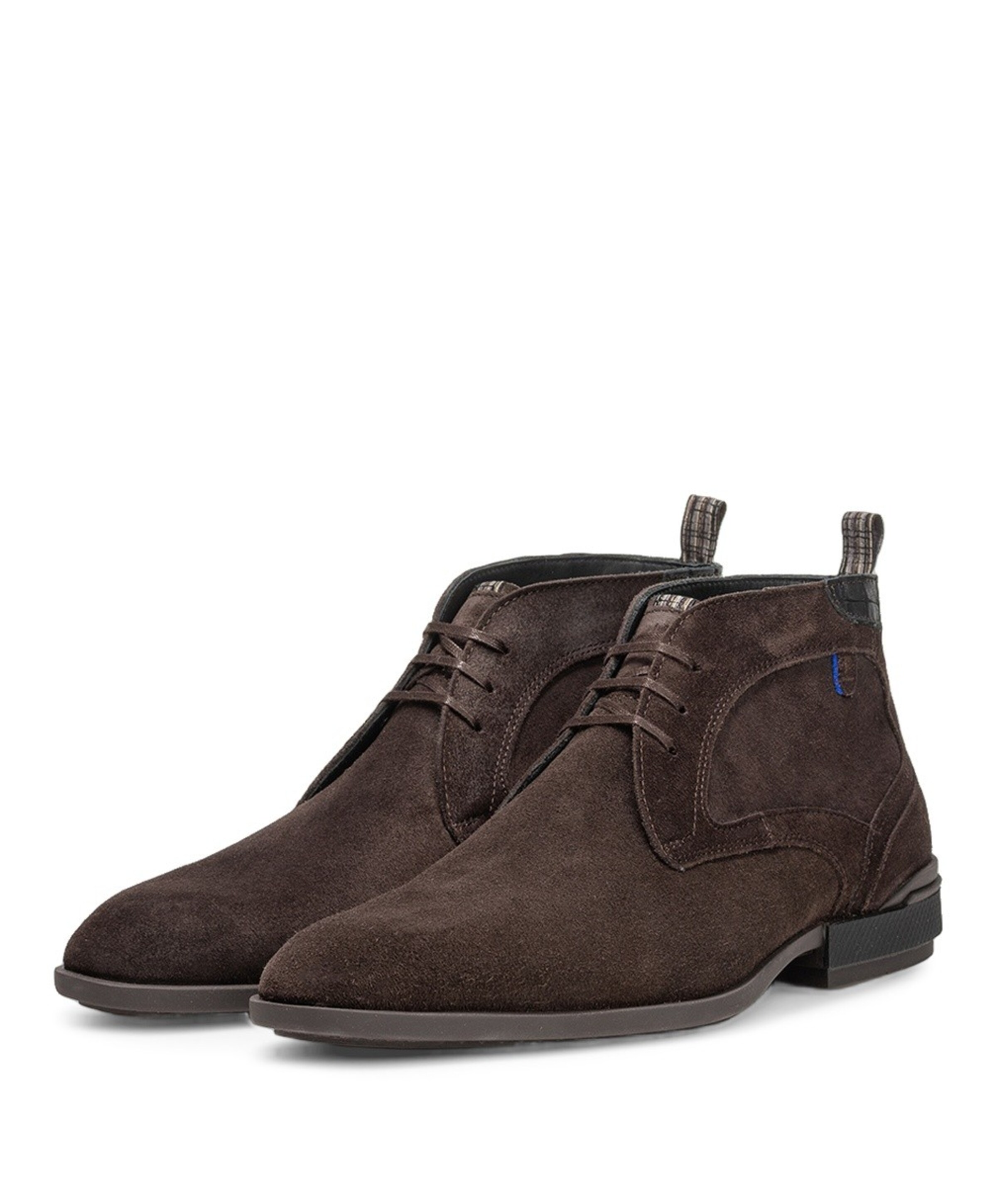 Floris van Bommel heren veterboots bruin