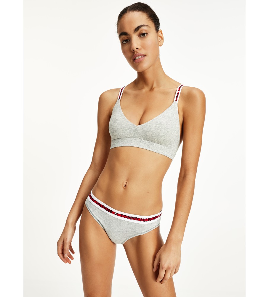 Cuecas Tommy Hilfiger Cinza com Fita Adesiva