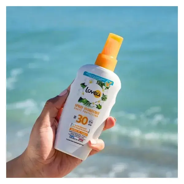 Lovea Protetor Solar Spray Hidratante Monoi de Tahiti FPS30 150ml