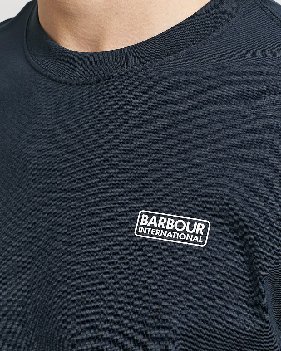 Barbour International Small Logo T-Shirt International Navy