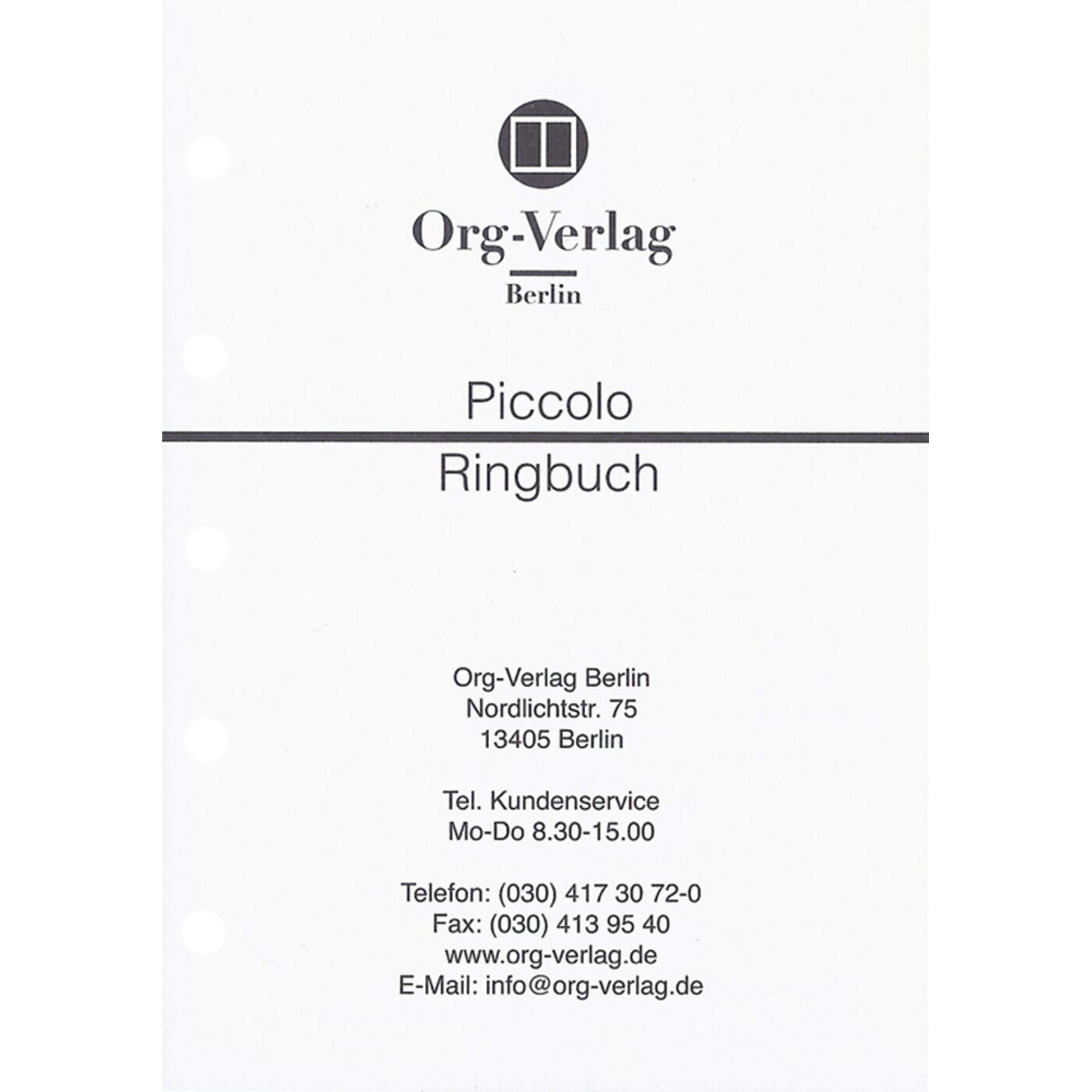 PraktikusSchutzblätter Piccolo 7900