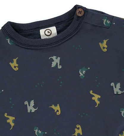 Müsli Sweatshirt - Drache - Nacht Blue