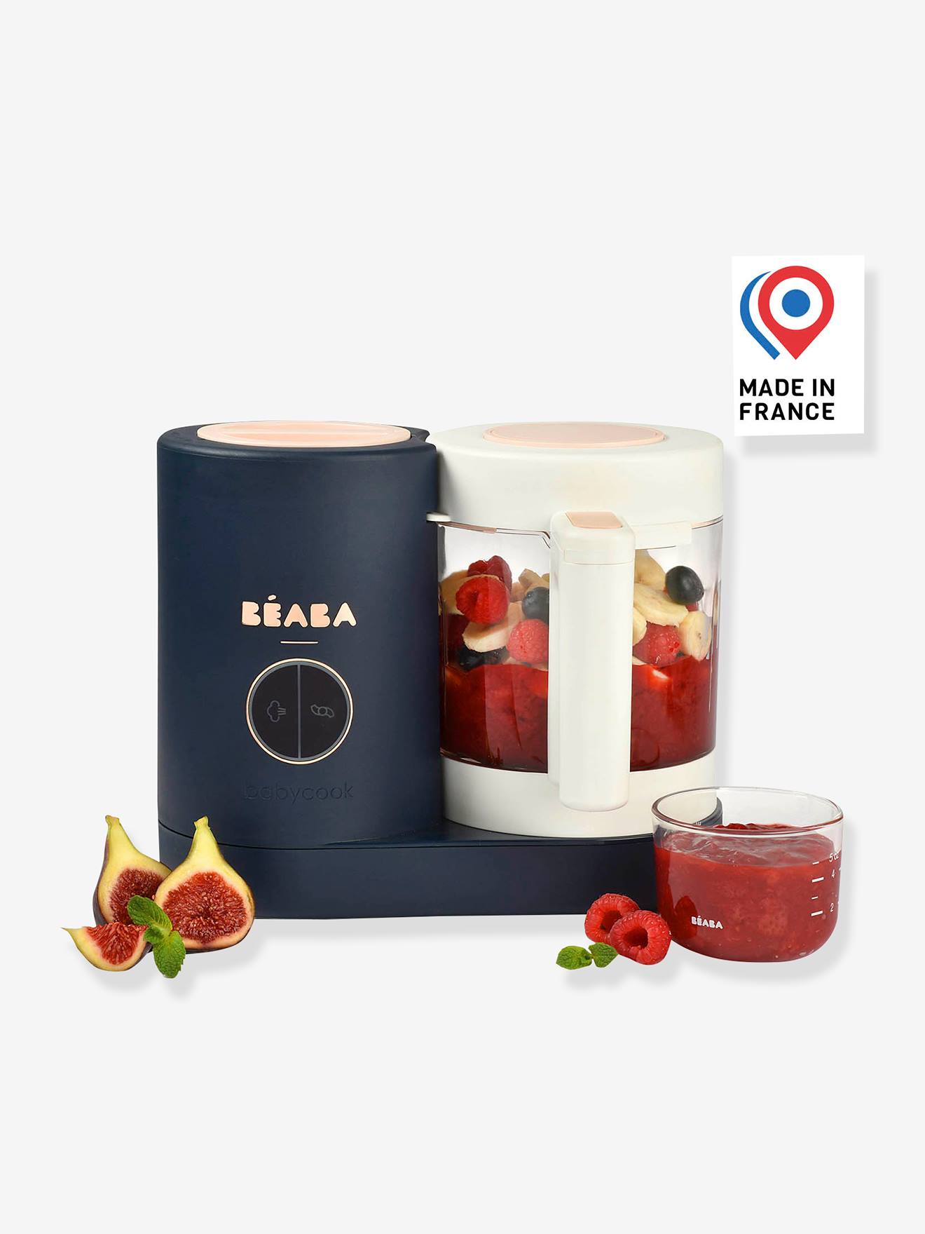 Robô BEABA Babycook Neo 4 em 1, Azul Escuro Liso