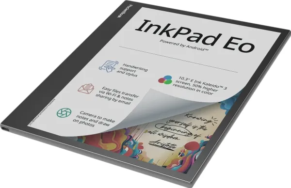 PocketBook InkPad EO - eBook læser - Android 11 - 64 GB - 10.3