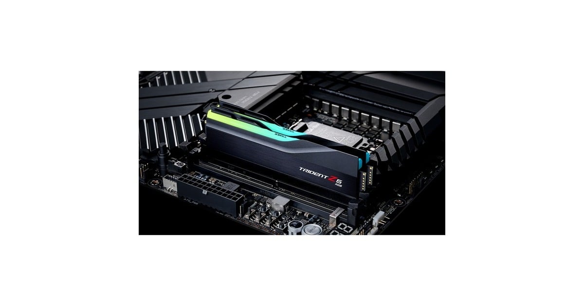 G.Skill32 GB DDR5-6000 Kit werkgeheugen  (Zwart, F5-6000J3040F16GX2-TZ5RK, Trident Z5 RGB, XMP)