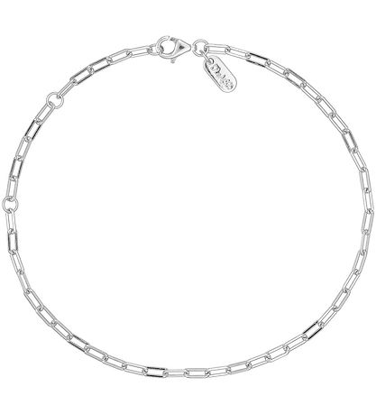 Design Letters Armband - klobig Square - Small - Silber