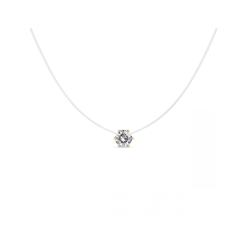 Collier Mermaid's Tears - Doré et Cristal