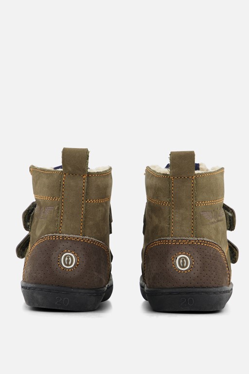Shoesme Babyschoenen groen leer
