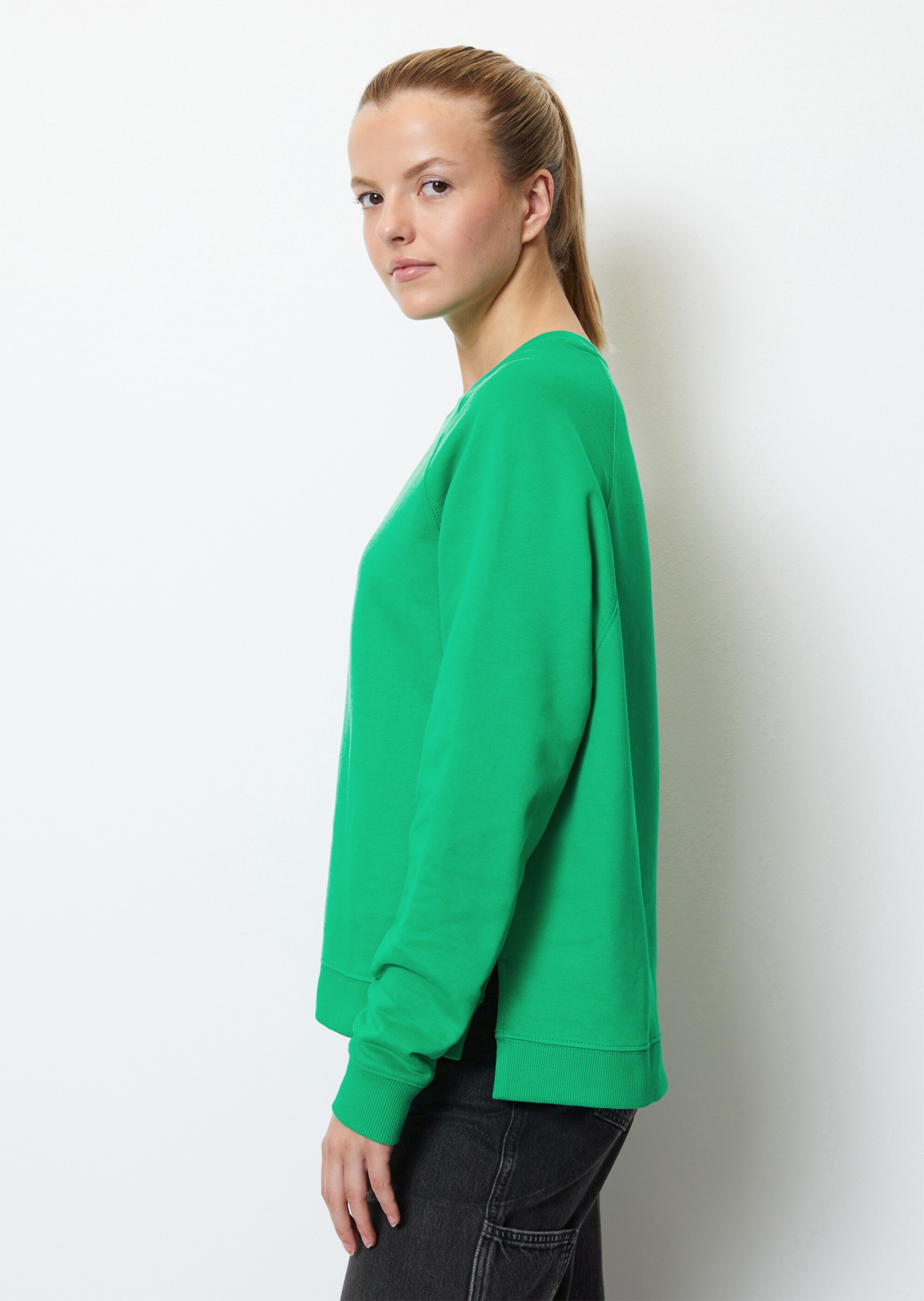 Logo-Sweatshirt relaxed mit soft gerauter Innenseite