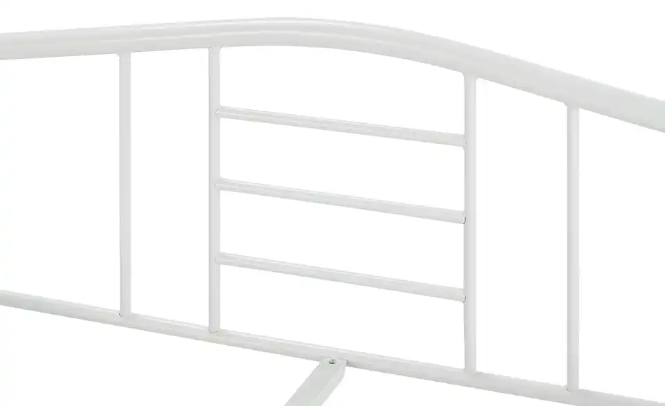 Metallbett Arena Weiß 200 cm 140 cm