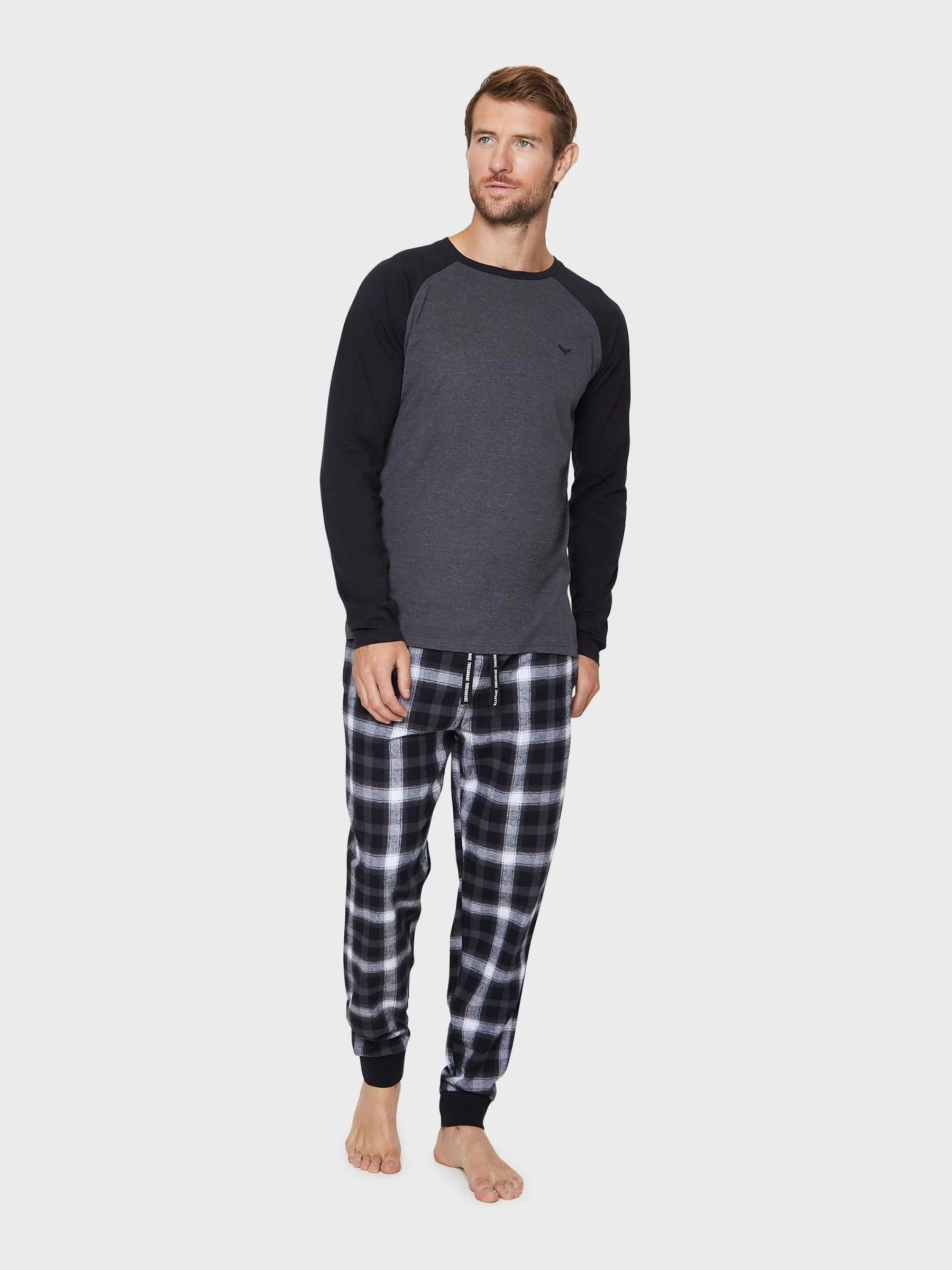 Threadbare pyjama van katoen