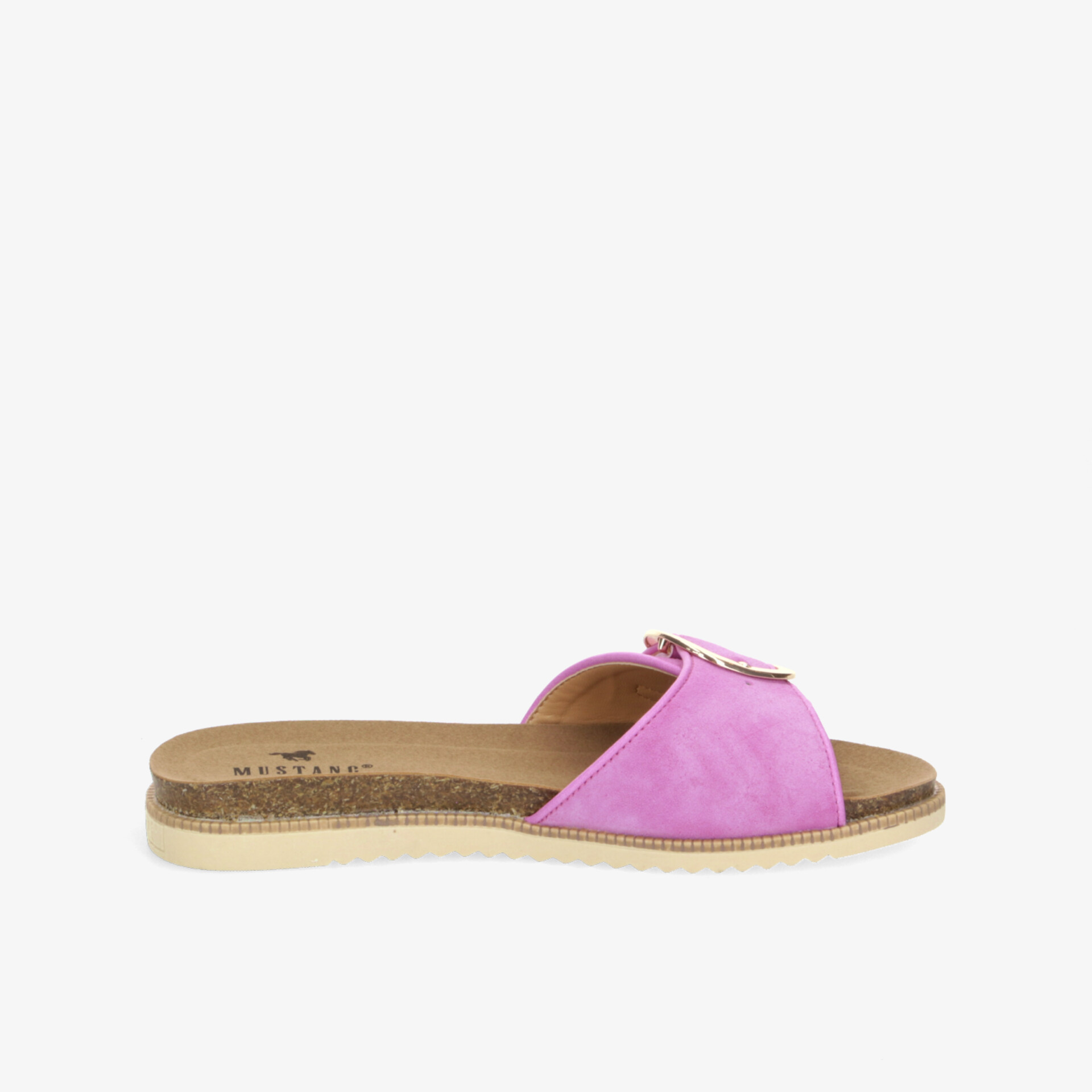 MUSTANG Damen Pantoletten - Bequeme Schuhe in Pink - Jetzt bei reno.de