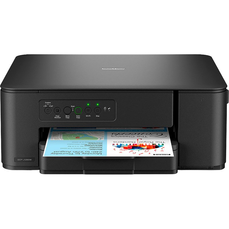 Brother Imprimante multifonction 3-en-1 jet d'encre A4 MFC- DCP-J1260W