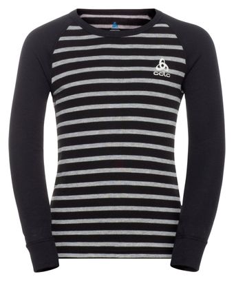 T-shirt Manches Longues Odlo Active Warm Eco Noir Enfant