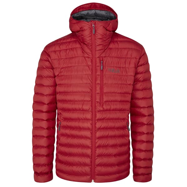 Doudoune randonnée RAB MICROLIGHT ALPINE JKT ASCENT RED
