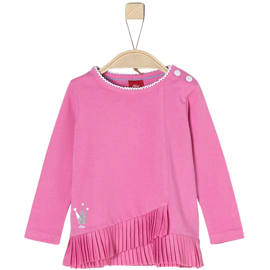 s.Oliver Girls Langarmshirt pink