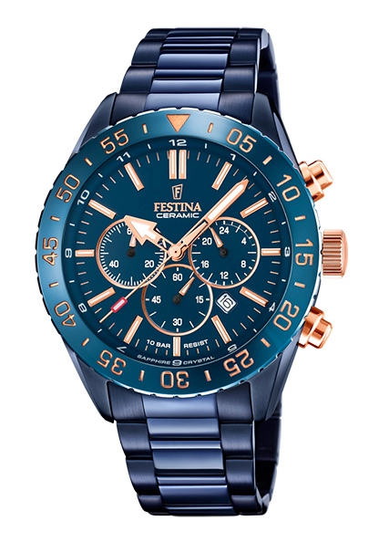Festina Herrenchronograph Keramik F20576/1