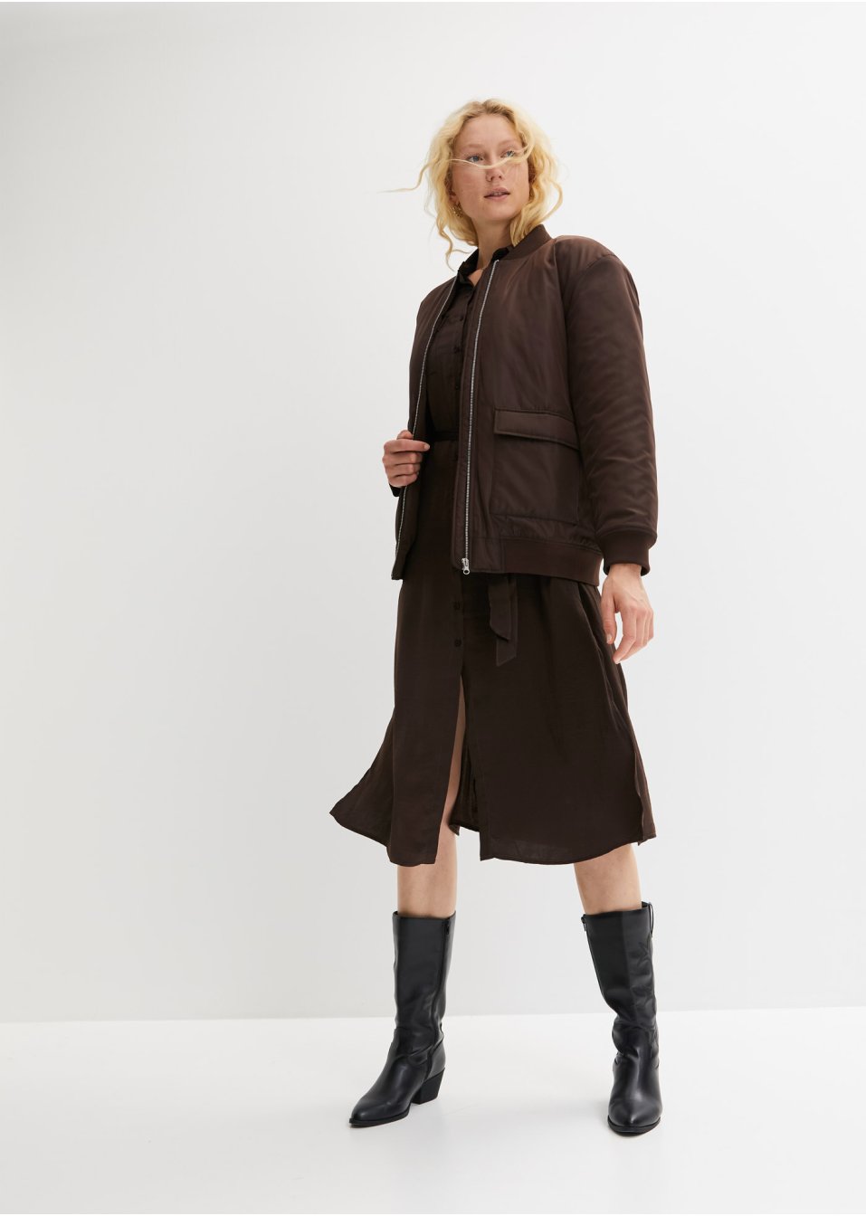 Veste bombers oversized