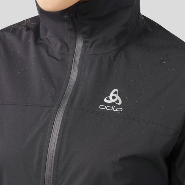 Veste running ODLO X-ALP WATERPROOF JACKET W BLACK