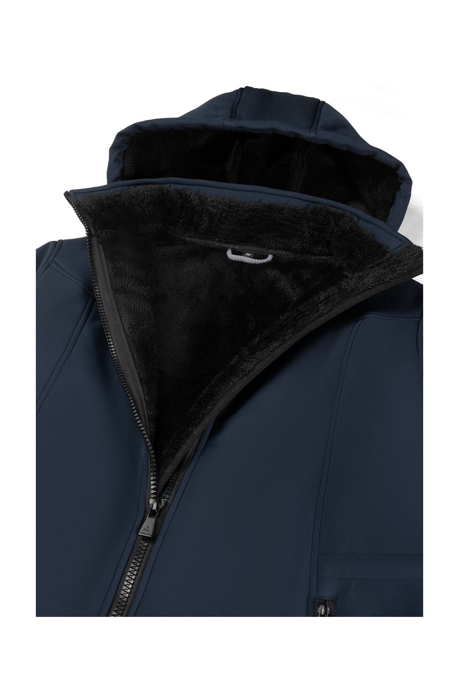 Kjelvik outdoor jas Hedwig donkerblauw