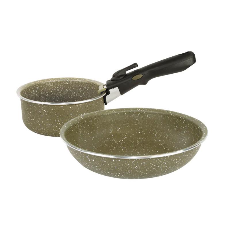 Set De Cuisine Trakker Armolife Marble Cookset